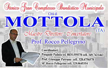 "Storico Gran Complesso Bandistico" Città di Mottola