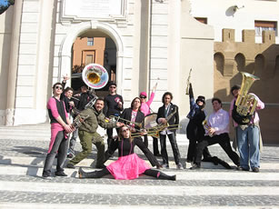 Pink Puffers Brass Band